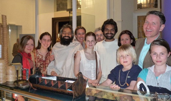 Swami Ji and Friends