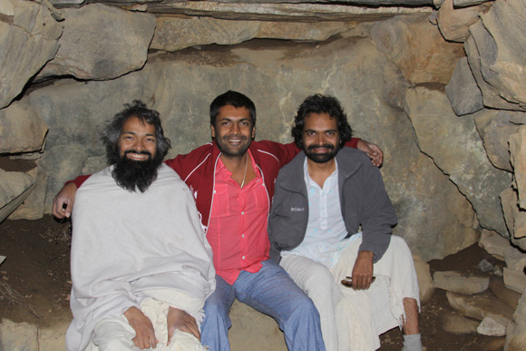 Swami Ji, Asheem and Yashendu