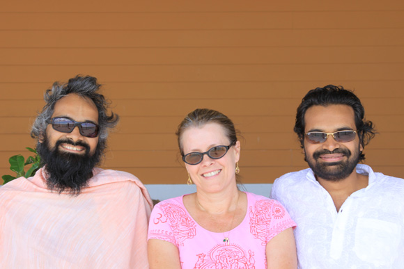 Swami Ji, Lola and Yashendu