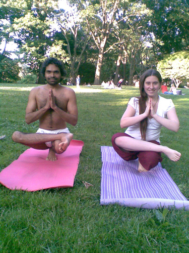 Free Yoga in Central Park New York