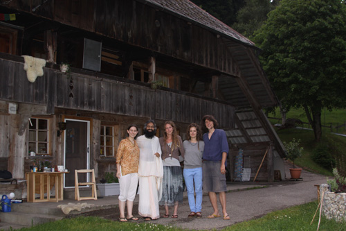 Friends in Switzerland