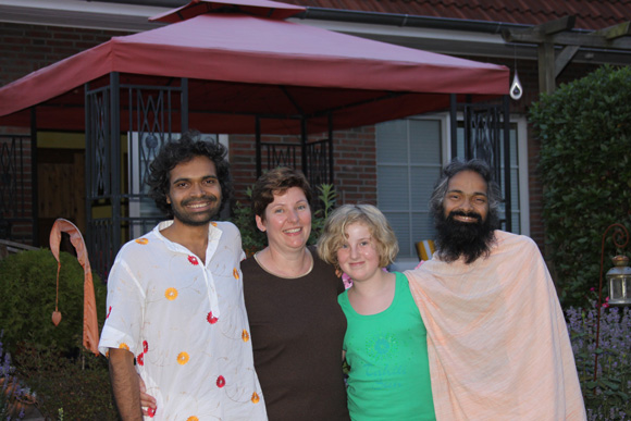 Swami Ji and Friends