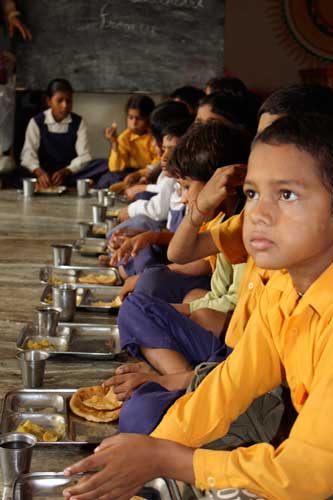 Children in School in India