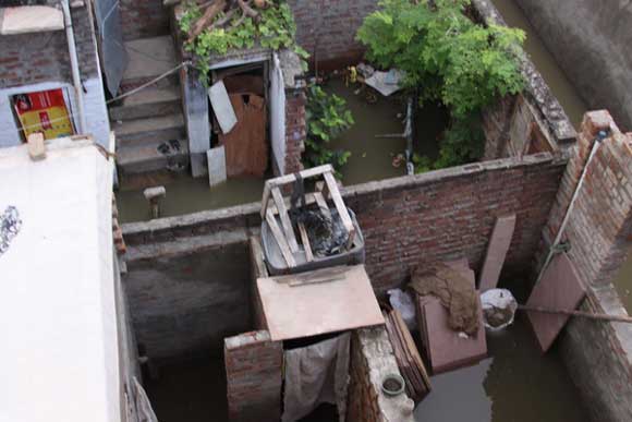 Flood in Vrindavan