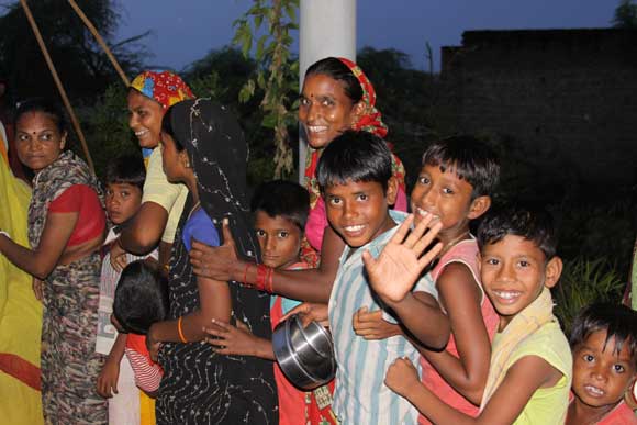 Feeding Flood Victims