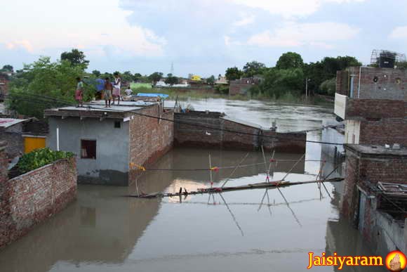 Yamuna Flood in Vrindavan