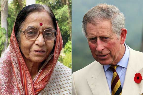 President Patil and Prince Charles