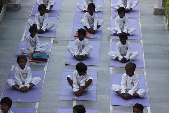 Yoga Class with Friends