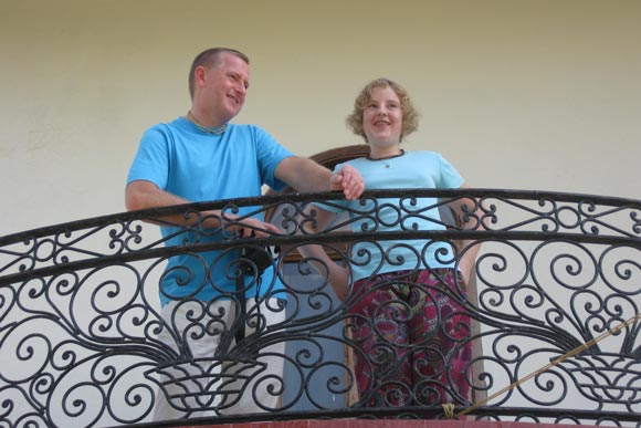 Friends at the Ashram