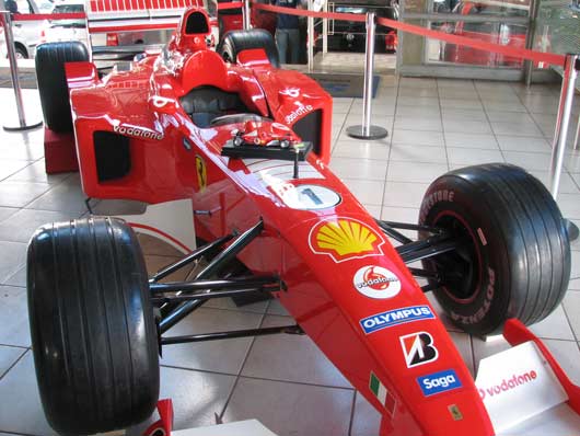 Formula One Car Races Polluting Environment