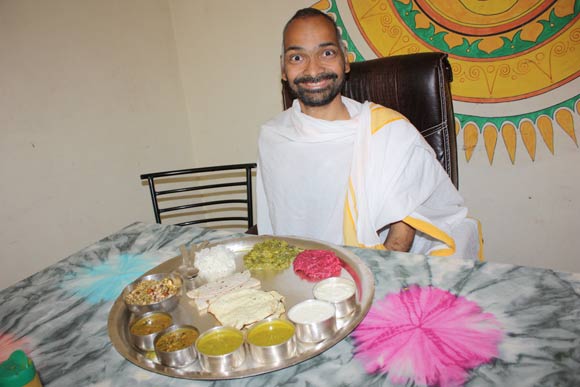 Food at the Ashram