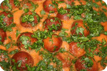 Delicious vegetarian food